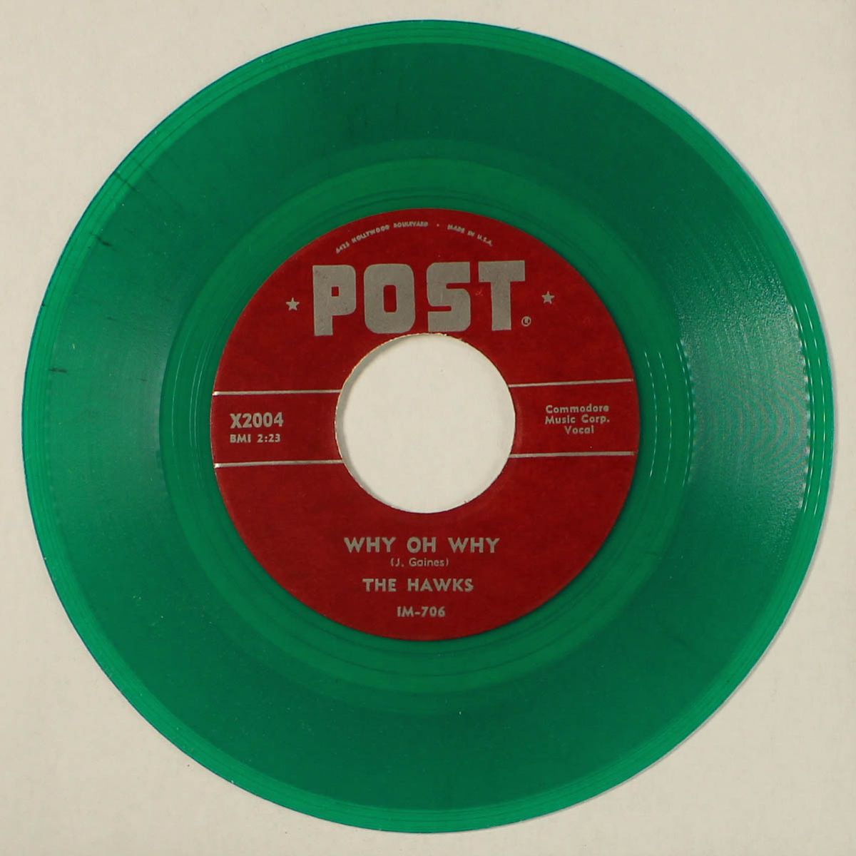 why oh why / these blues by HAWKS
