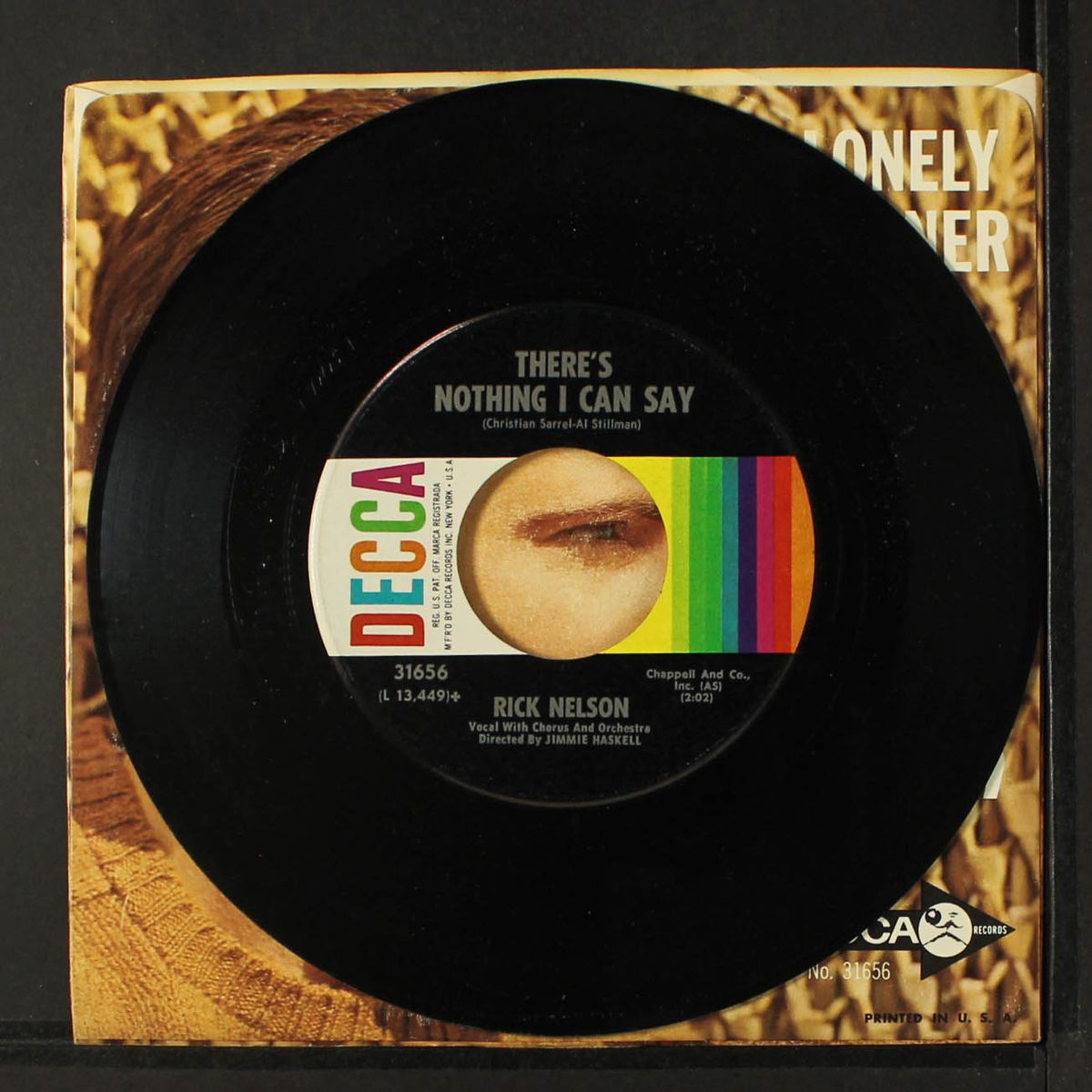 there's nothing i can say / lonely corner by RICK NELSON