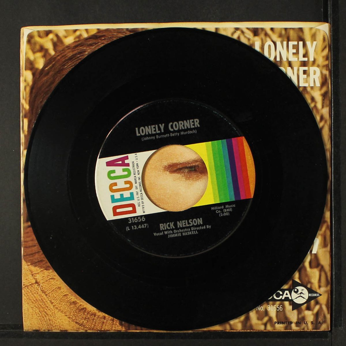 there's nothing i can say / lonely corner by RICK NELSON