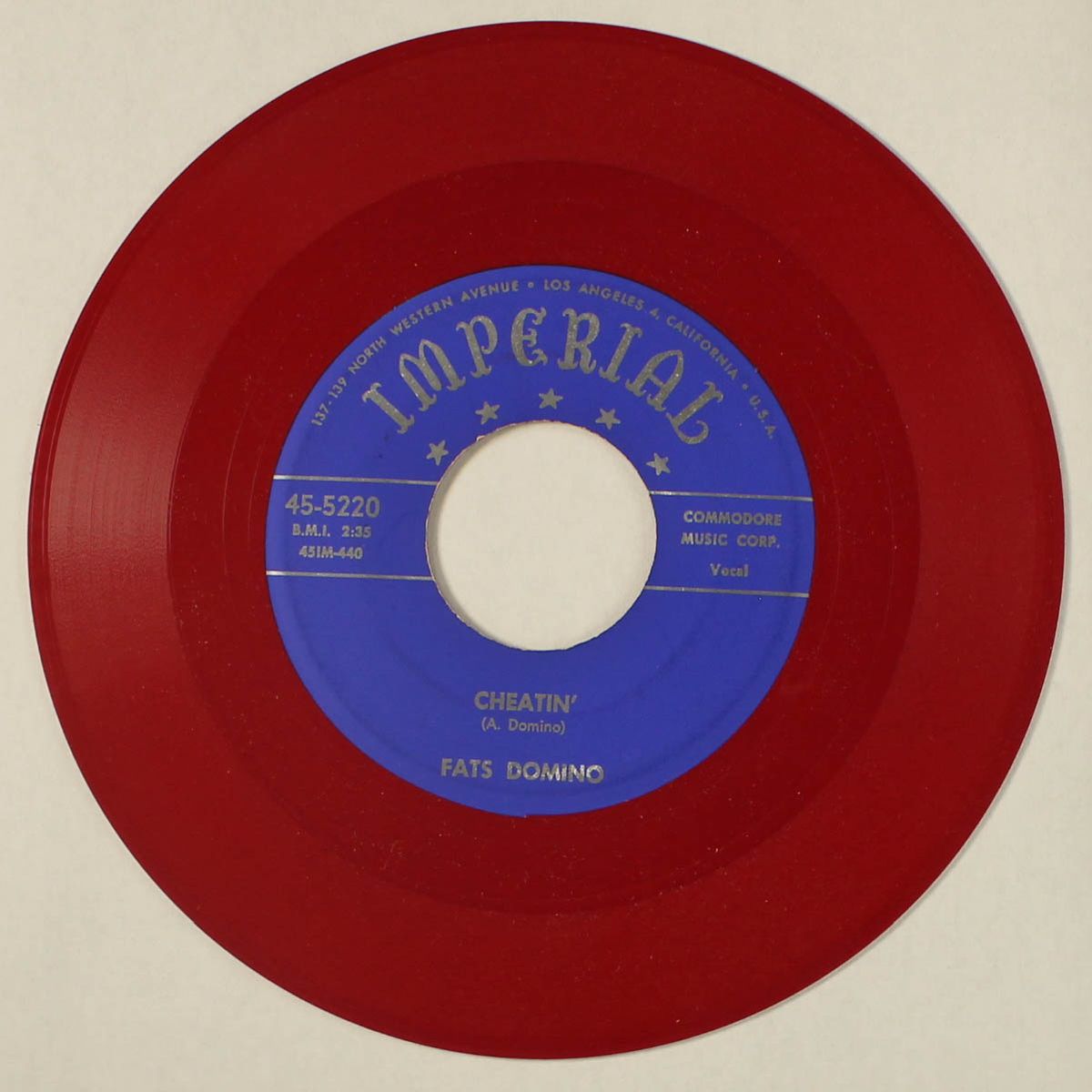 nobody loves me / cheatin' by FATS DOMINO