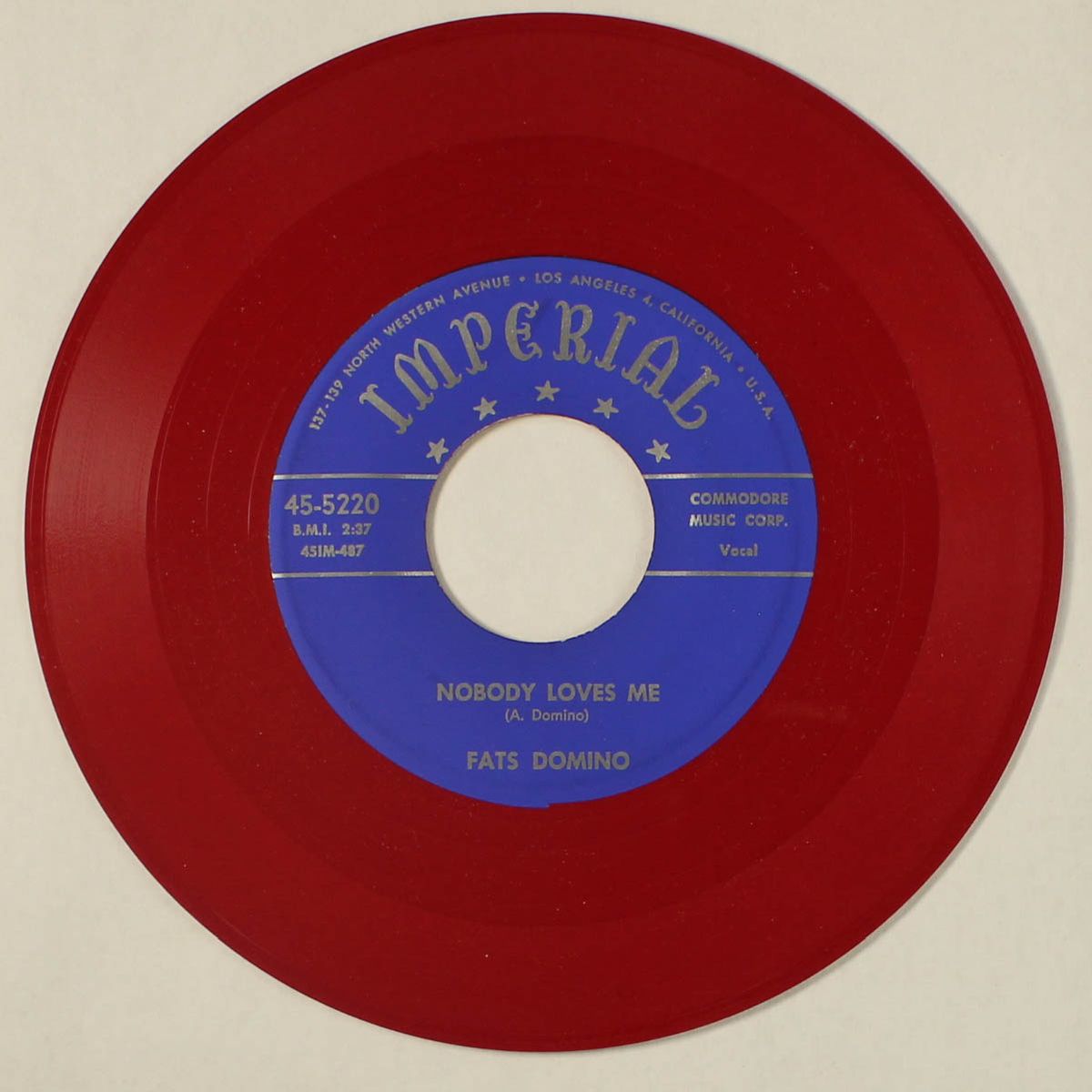 nobody loves me / cheatin' by FATS DOMINO