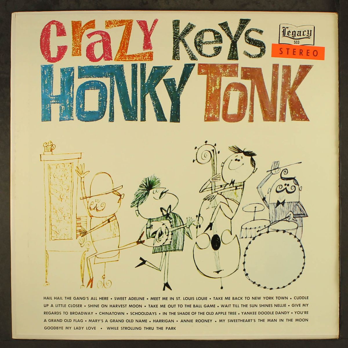crazy keys honky tonk by VARIOUS