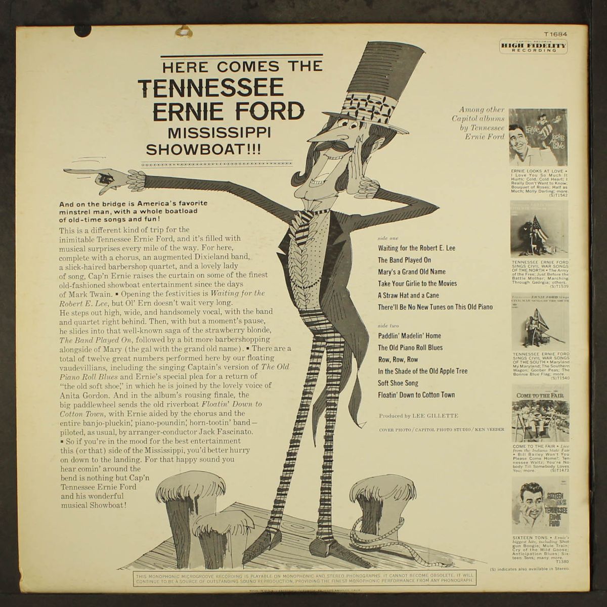 here comes the mississippi showboat by TENNESSEE ERNIE FORD