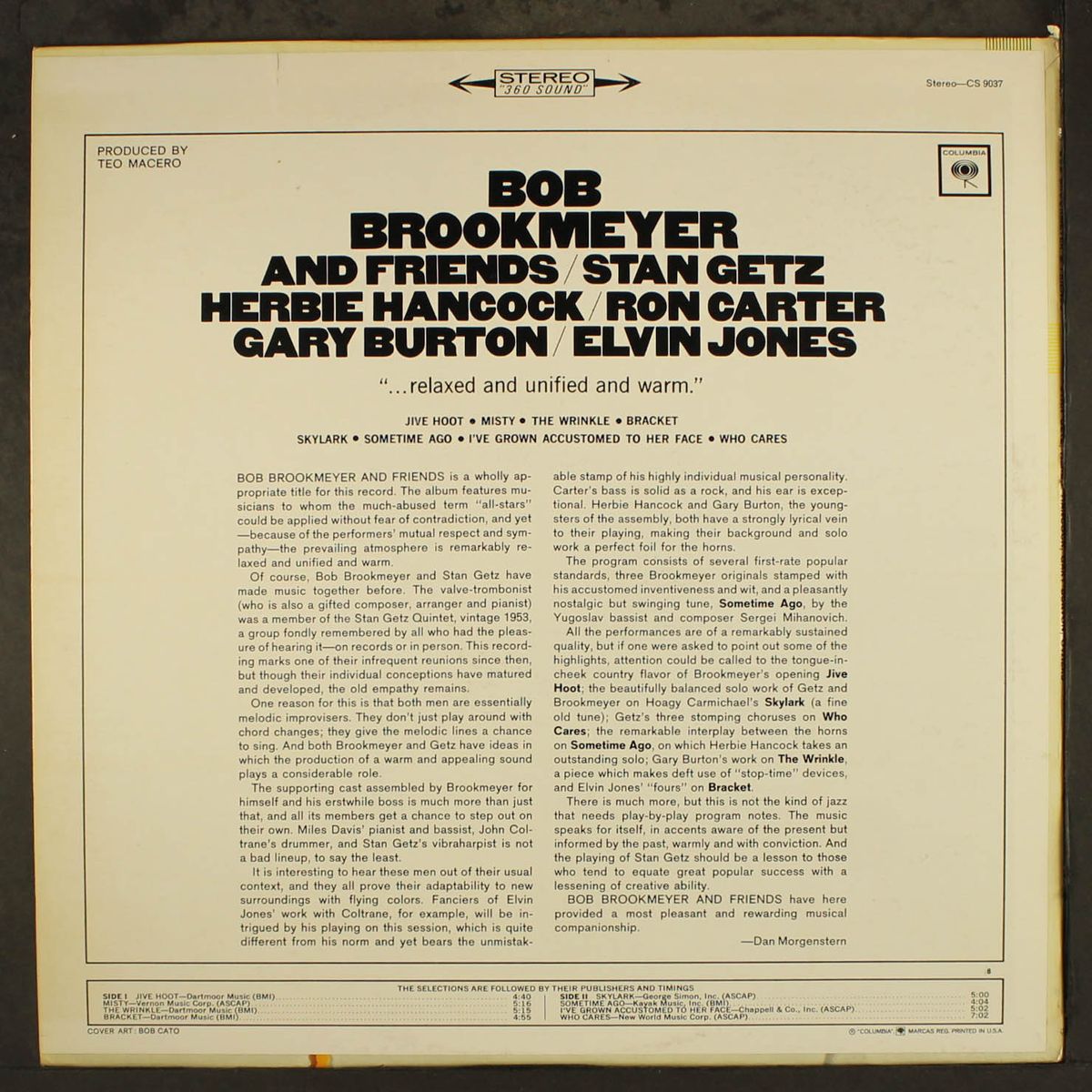and friends by BOB BROOKMEYER
