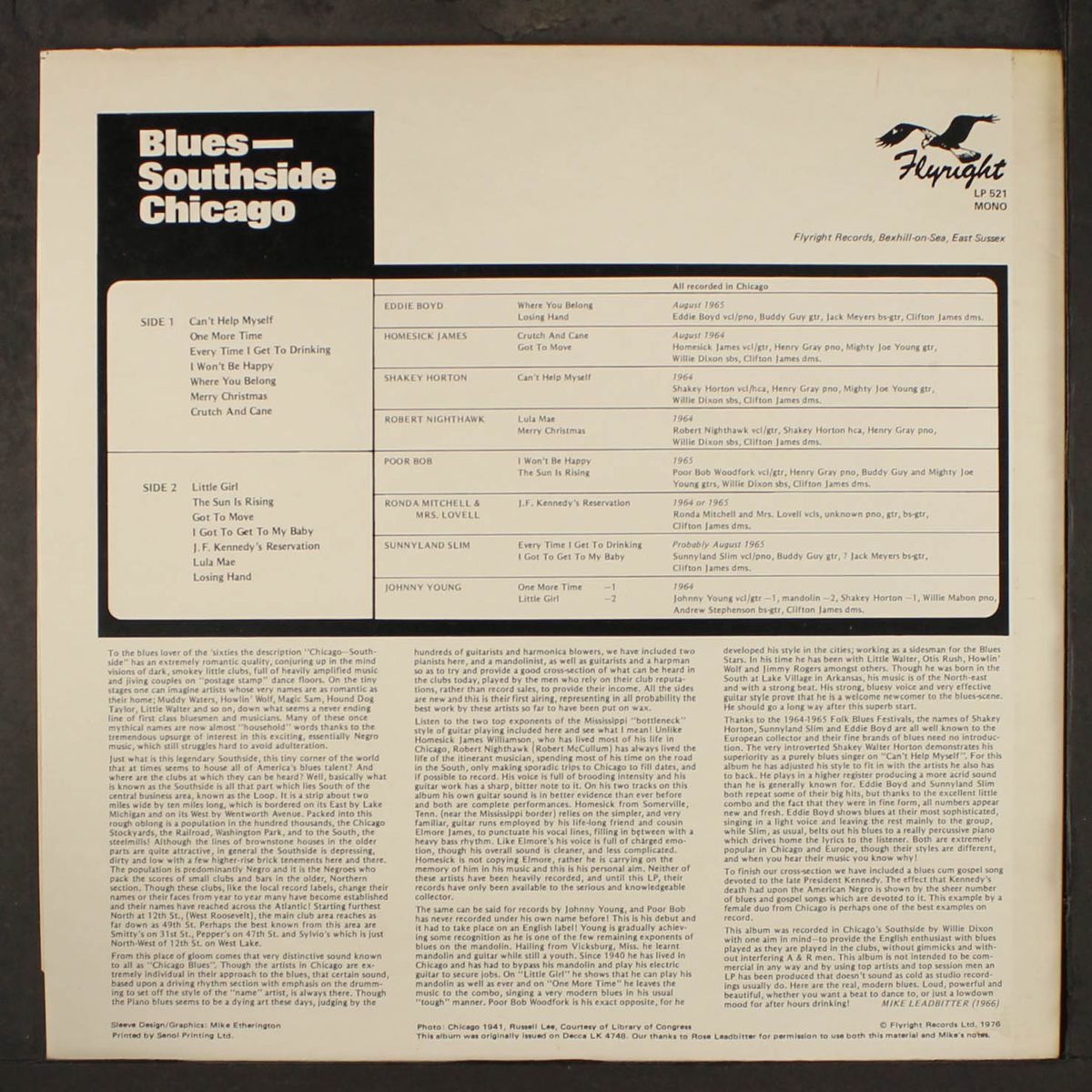 blues southside chicago by VARIOUS