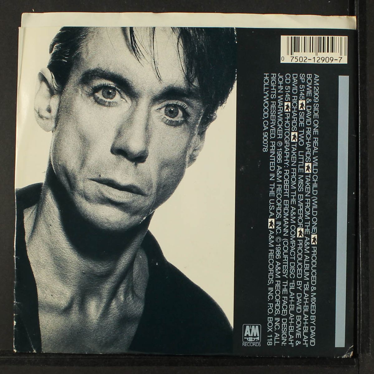 real wild child (wild one) / little miss emporer by IGGY POP