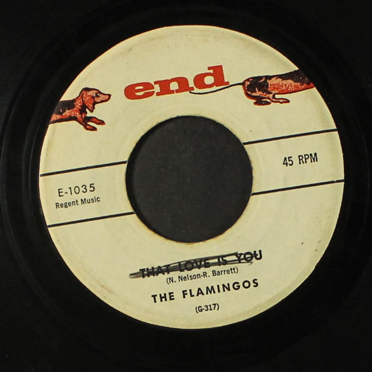 lovers never say goodbye / that love is you by FLAMINGOS
