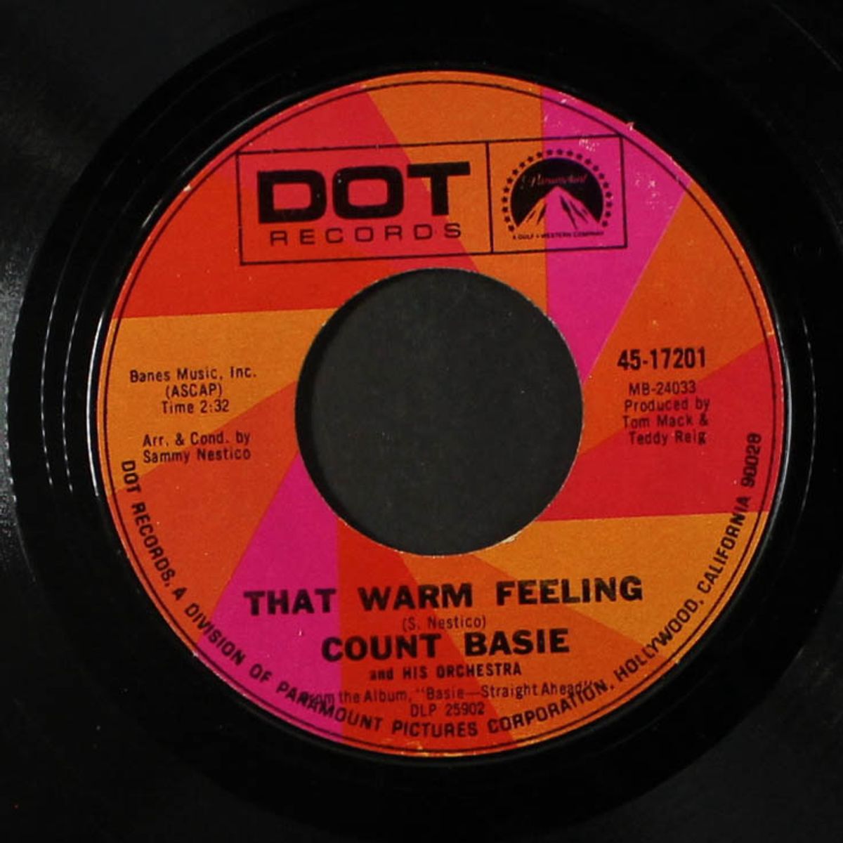 hay burner / that warm feeling by COUNT BASIE