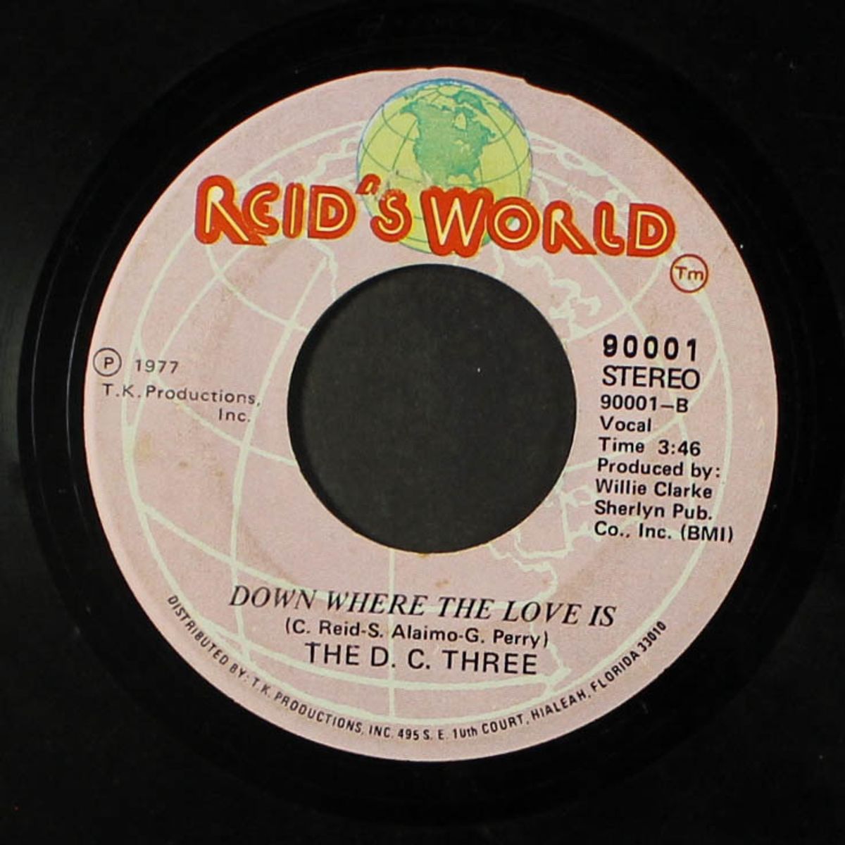baptize me in your love / down where the love is by D.C. THREE