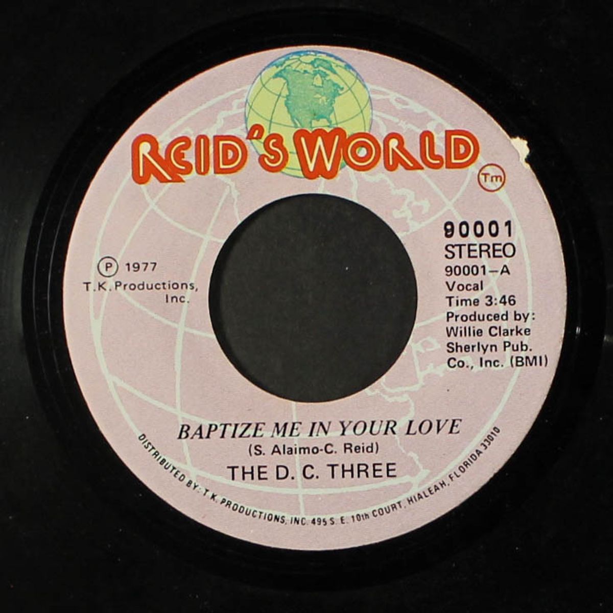 baptize me in your love / down where the love is by D.C. THREE