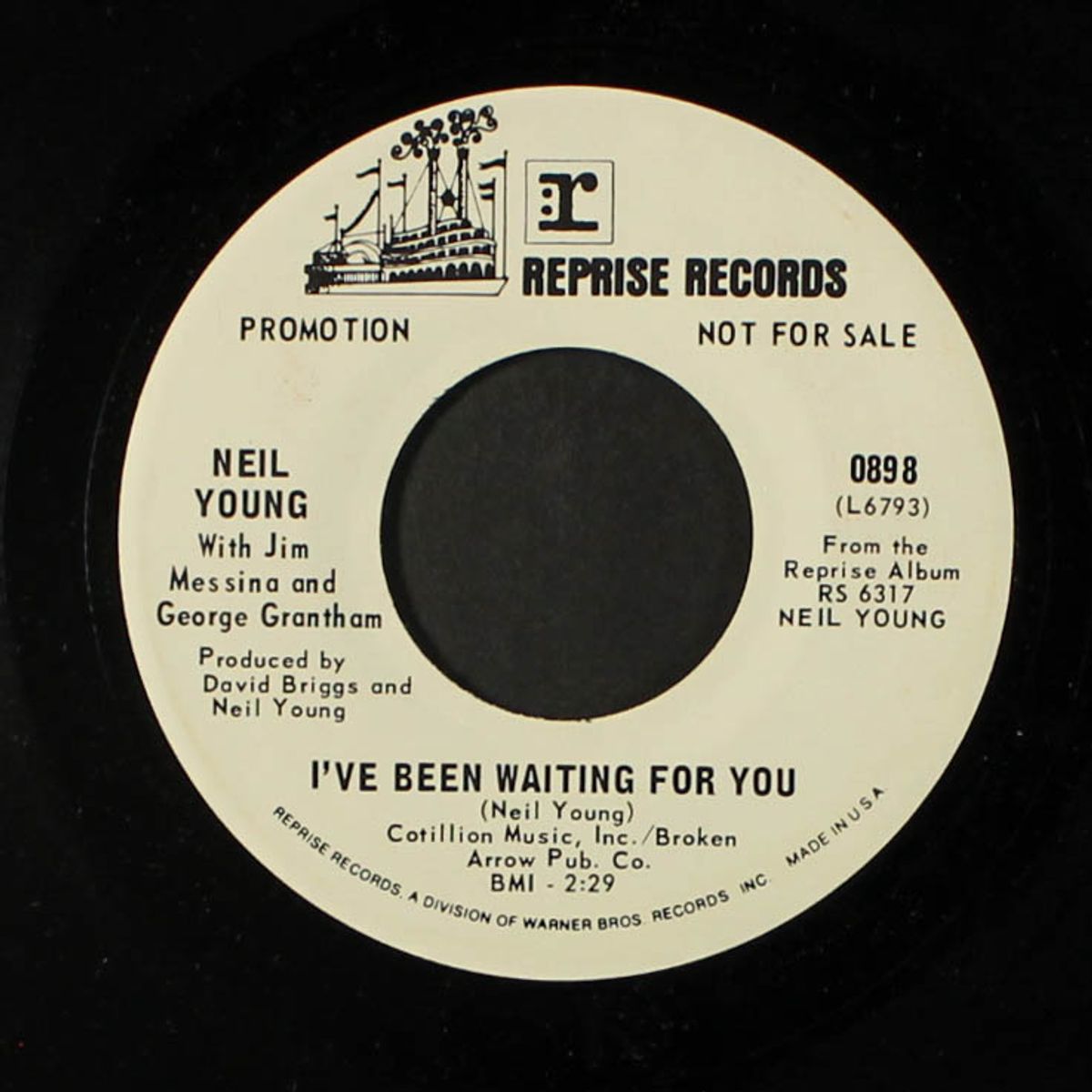 oh, lonesome me / i've been waiting for you by NEIL YOUNG & CRAZY HORSE