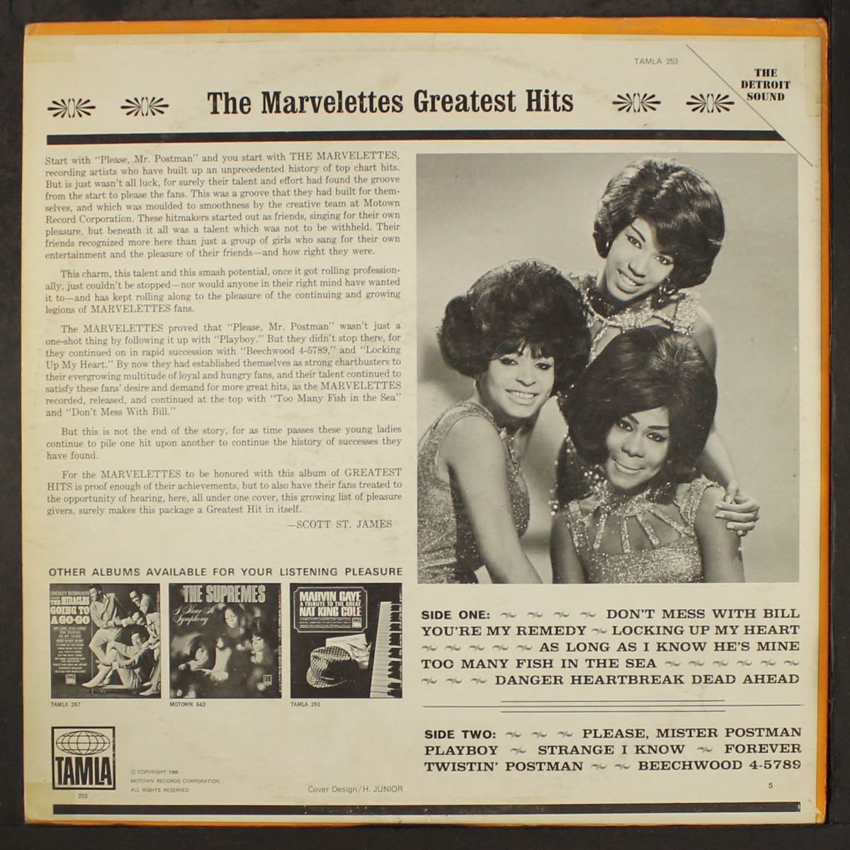 greatest hits by MARVELETTES