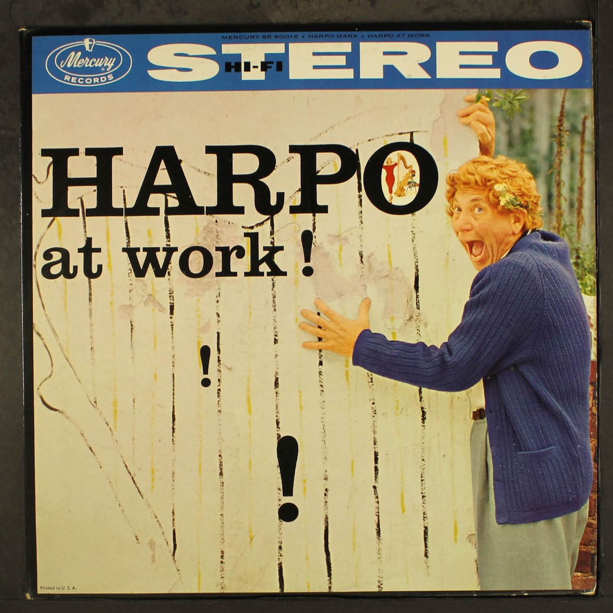 harpo at work by HARPO MARX