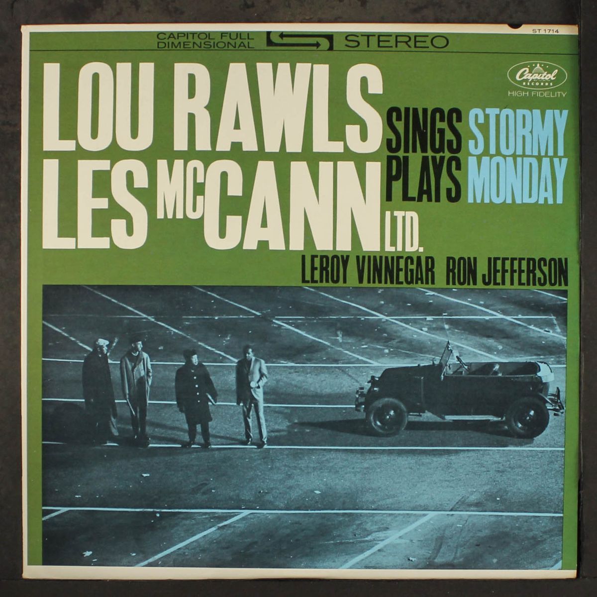 sings and plays stormy monday by LOU RAWLS
