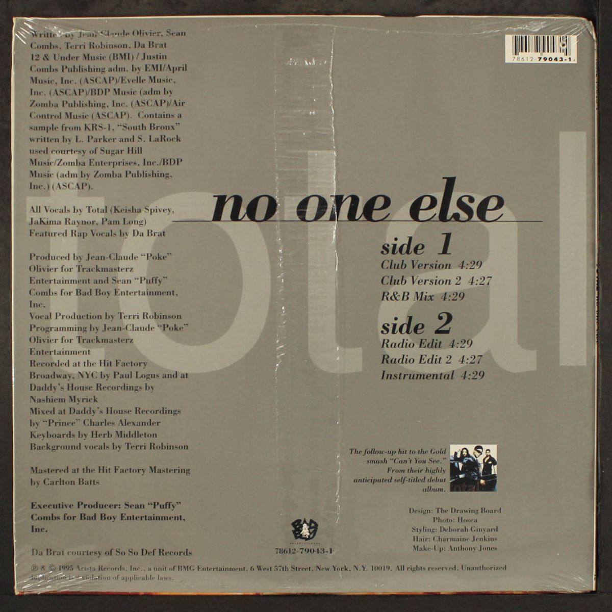 no one else (6 mixes) by TOTAL