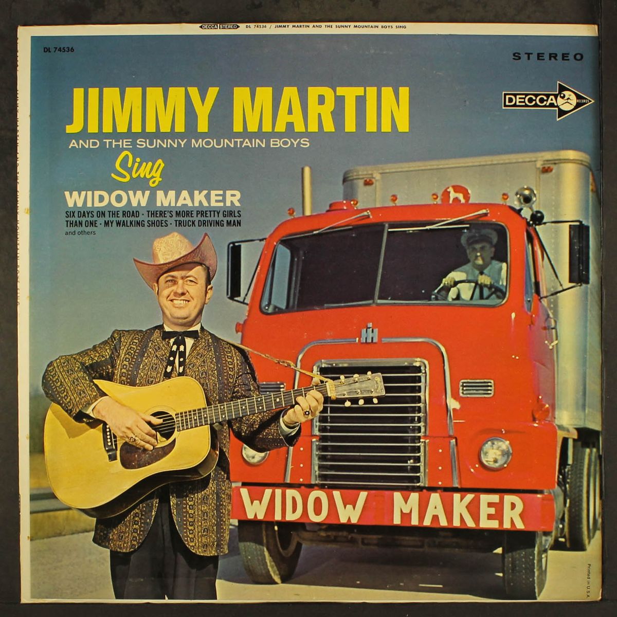 sing widow maker by JIMMY MARTIN