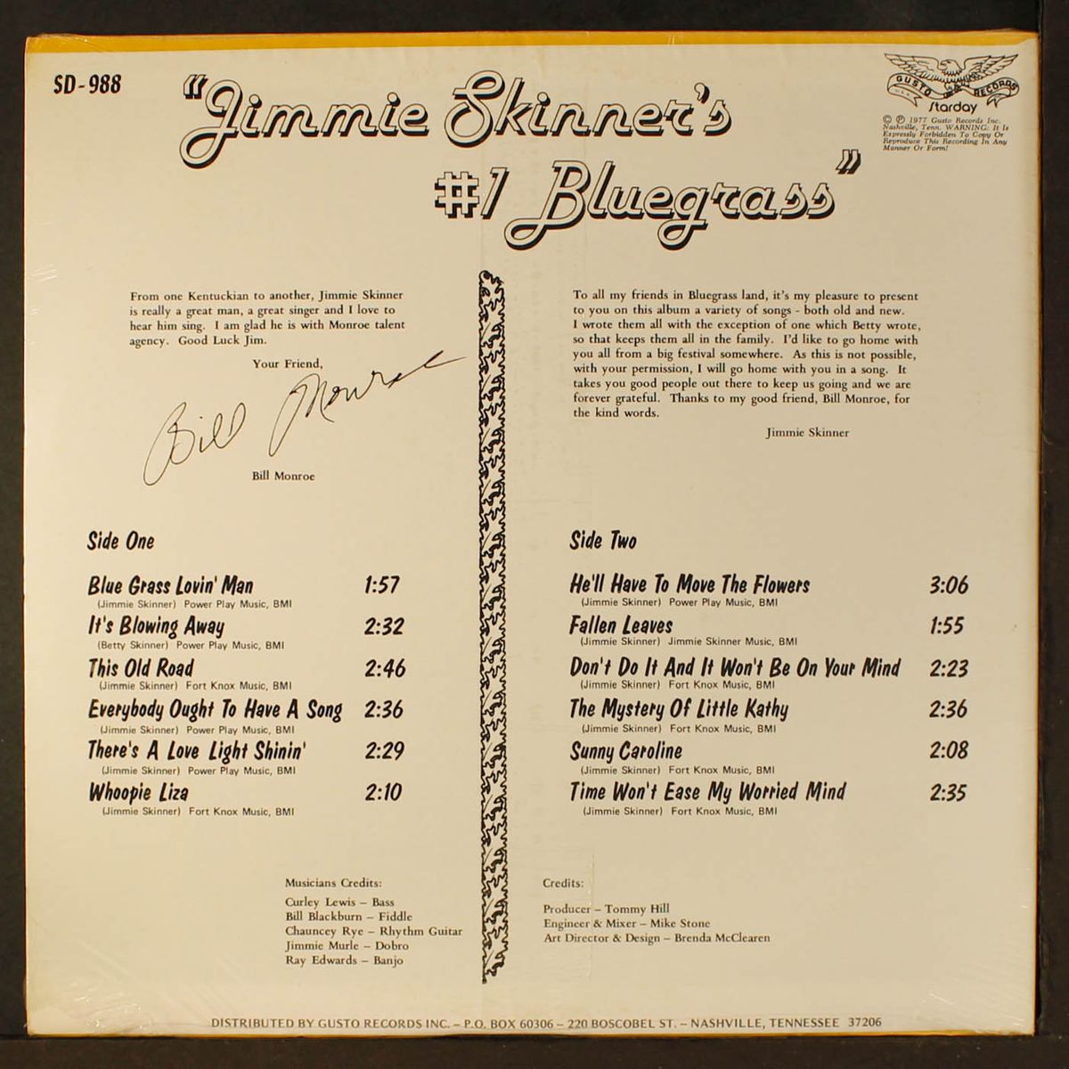 #1 bluegrass by JIMMIE SKINNER