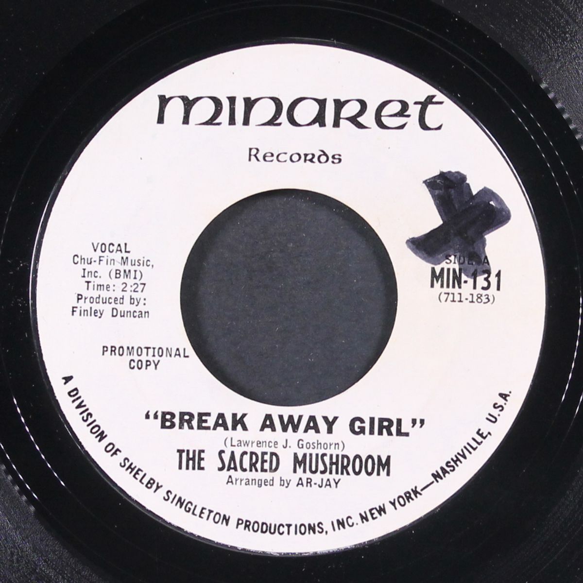 break away girl / same by SACRED MUSHROOM