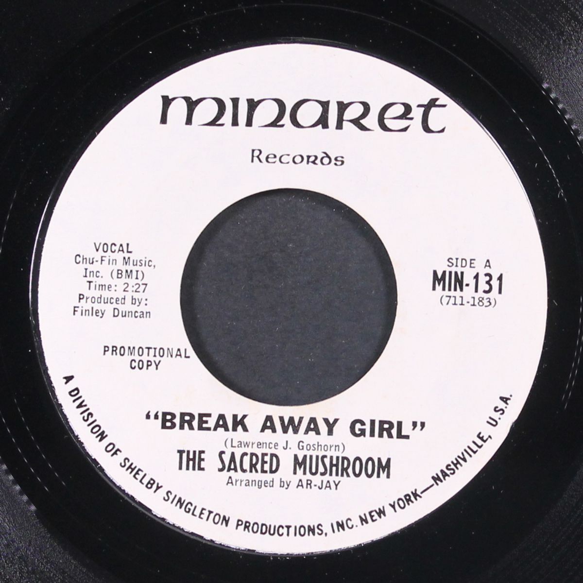 break away girl / same by SACRED MUSHROOM