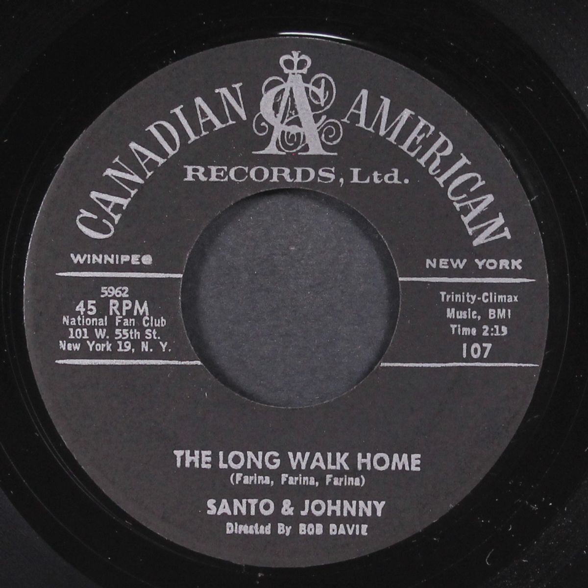 tear drop / the long walk home by SANTO & JOHNNY