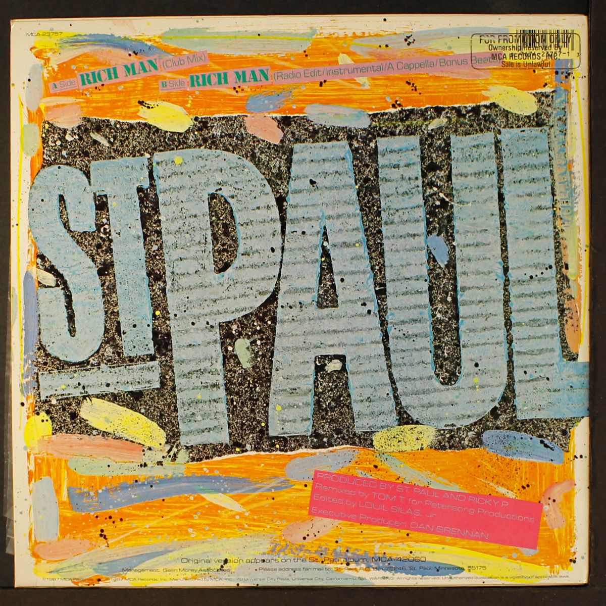rich man by ST. PAUL