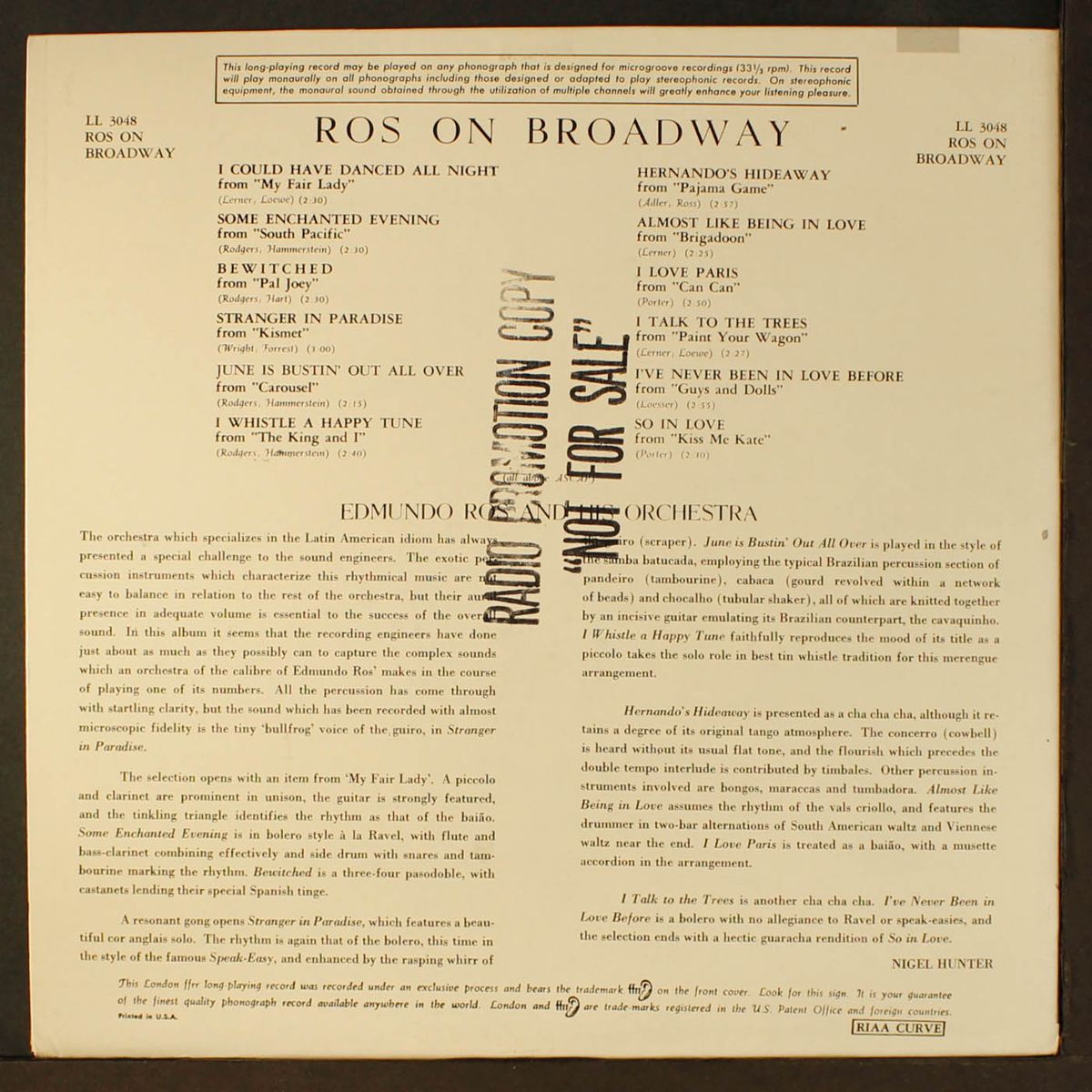 on broadway by EDMUNDO ROS