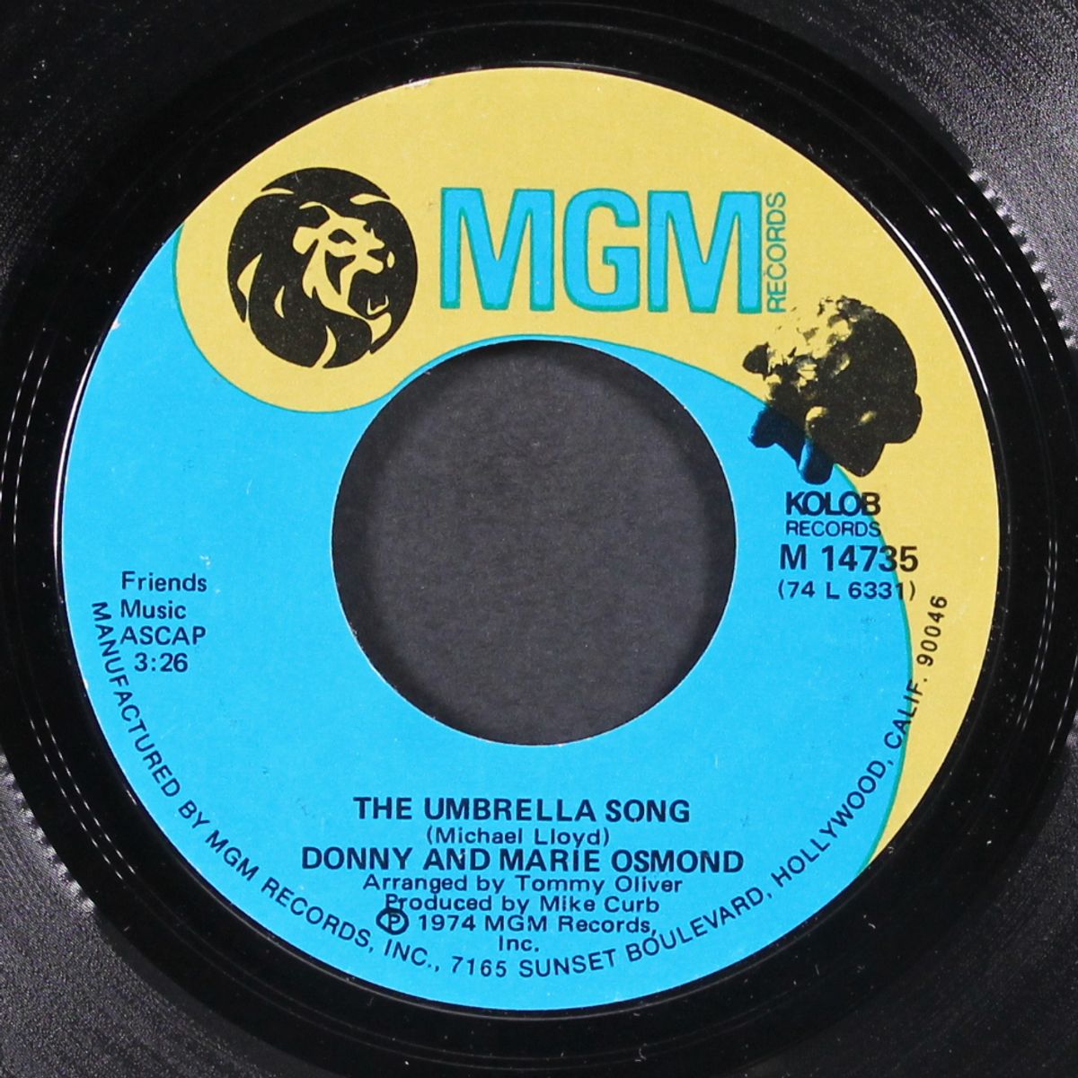 i'm leaving it up to you / the umbrella song by DONNY & MARIE OSMOND