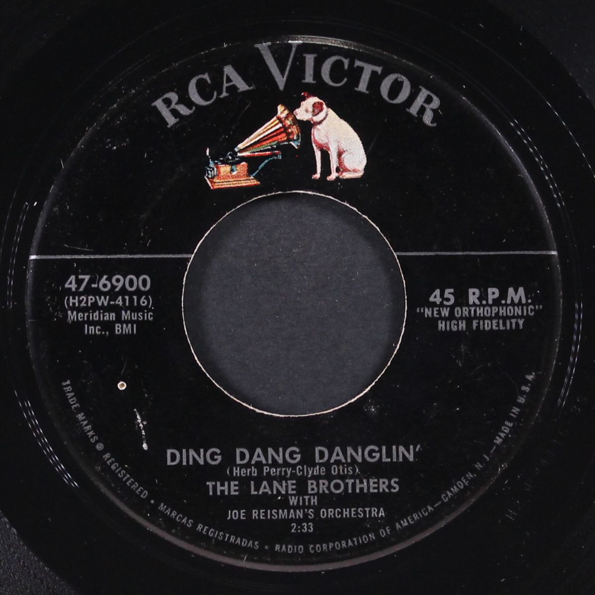 uh-uh honey / ding dang danglin' by LANE BROTHERS