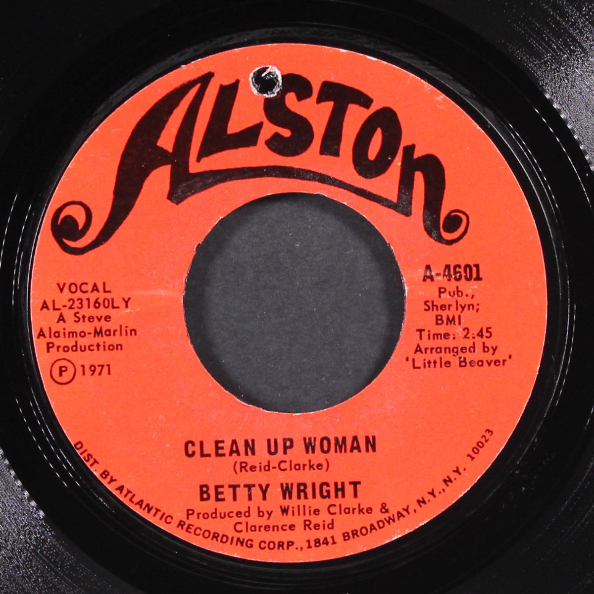 clean up woman / i'll love you forever by BETTY WRIGHT