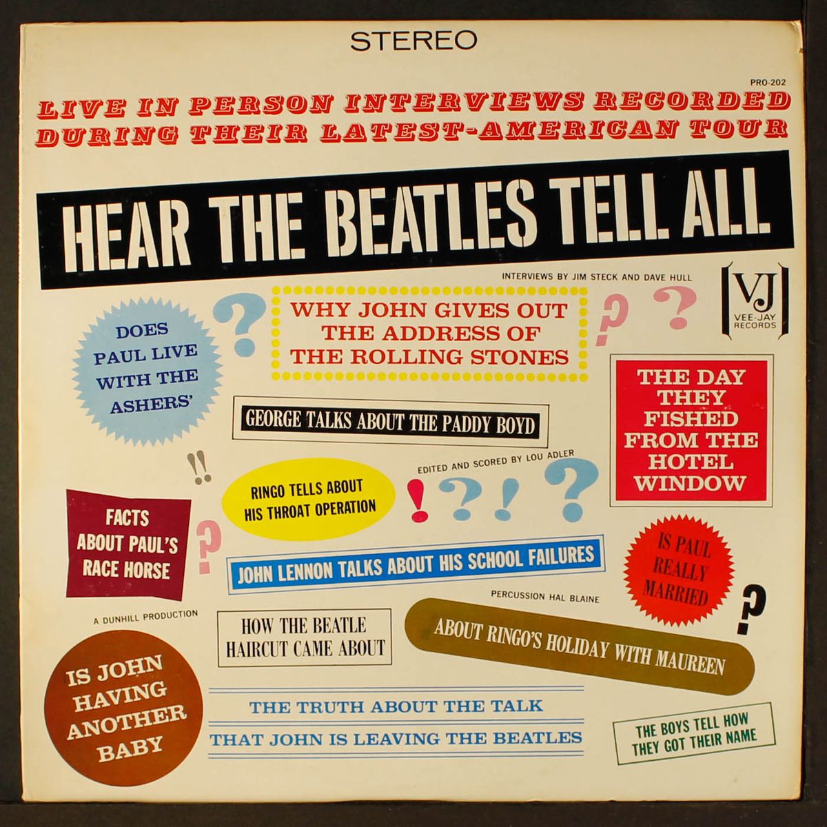 hear the beatles tell all by BEATLES