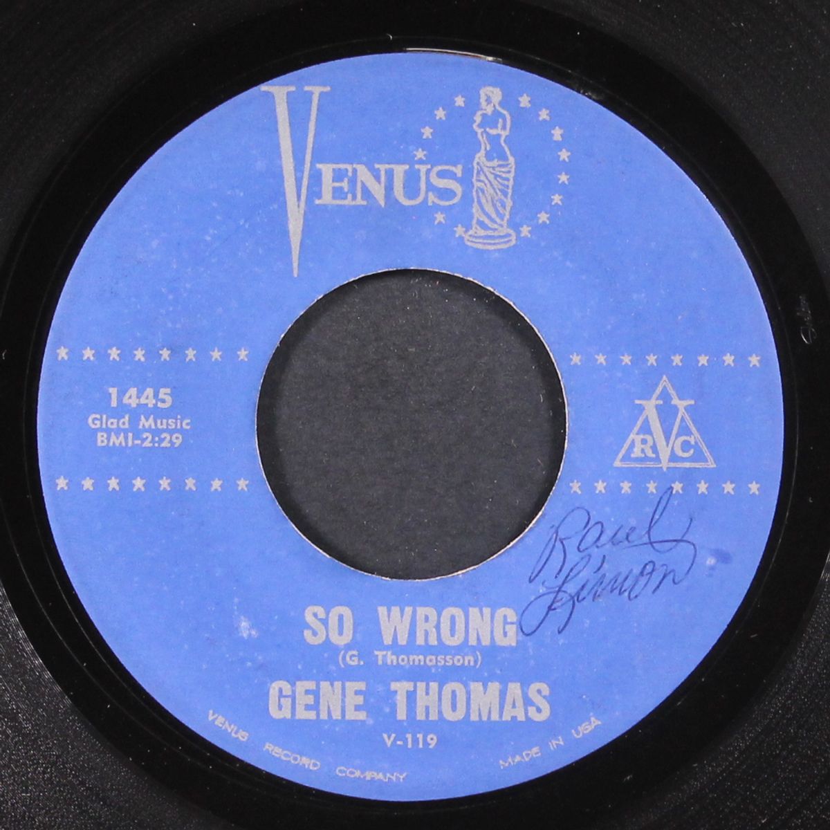 it's make believe / so wrong by GENE THOMAS