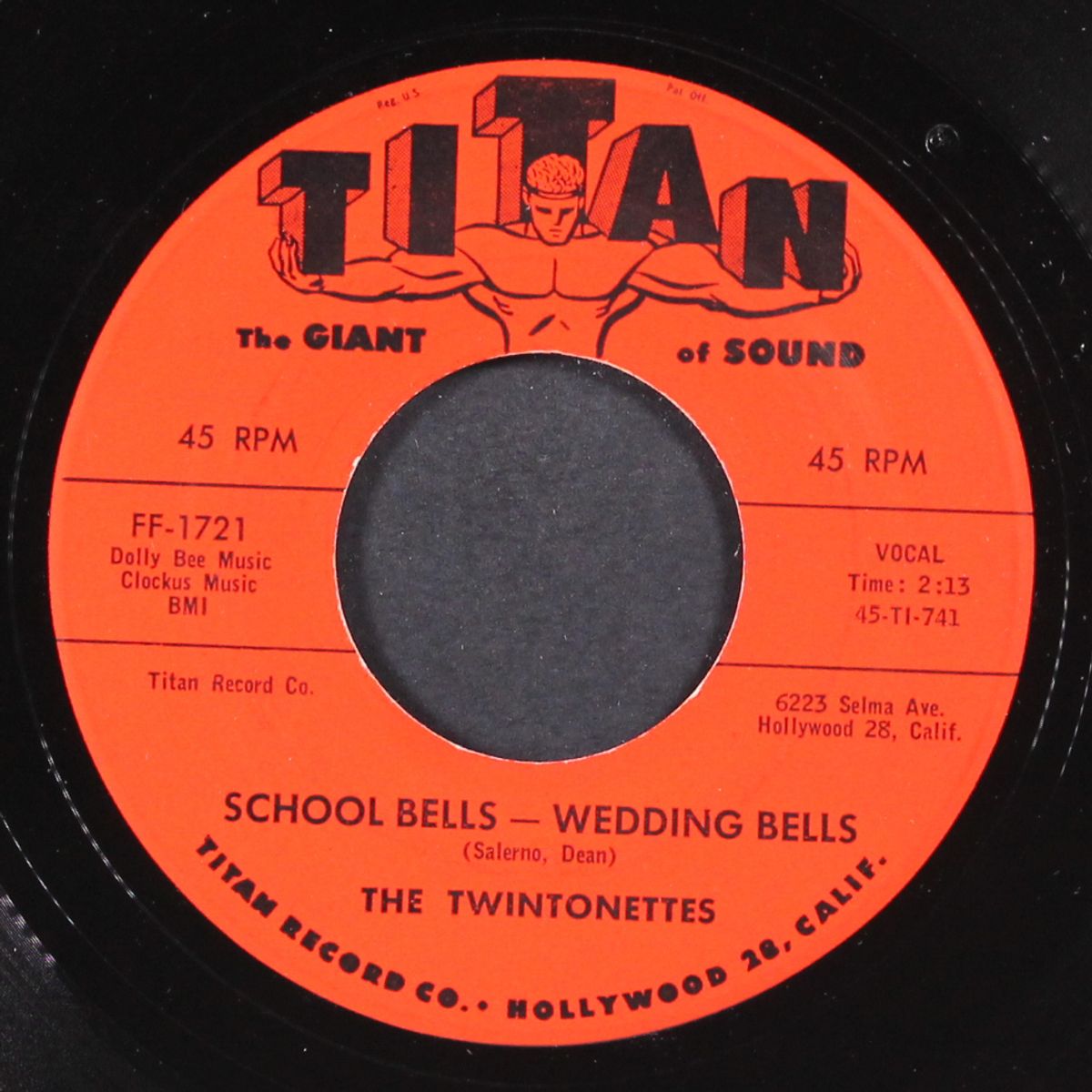 school bells - wedding bells / billy boy by TWINTONETTES