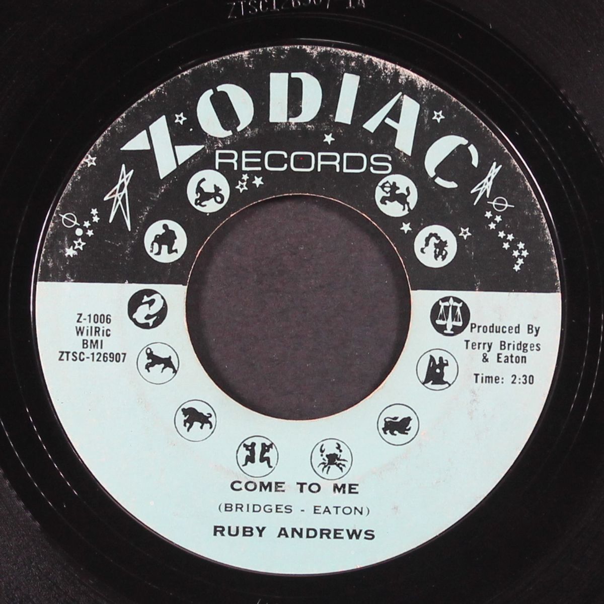 hey boy, take a chance on love / come to me by RUBY ANDREWS