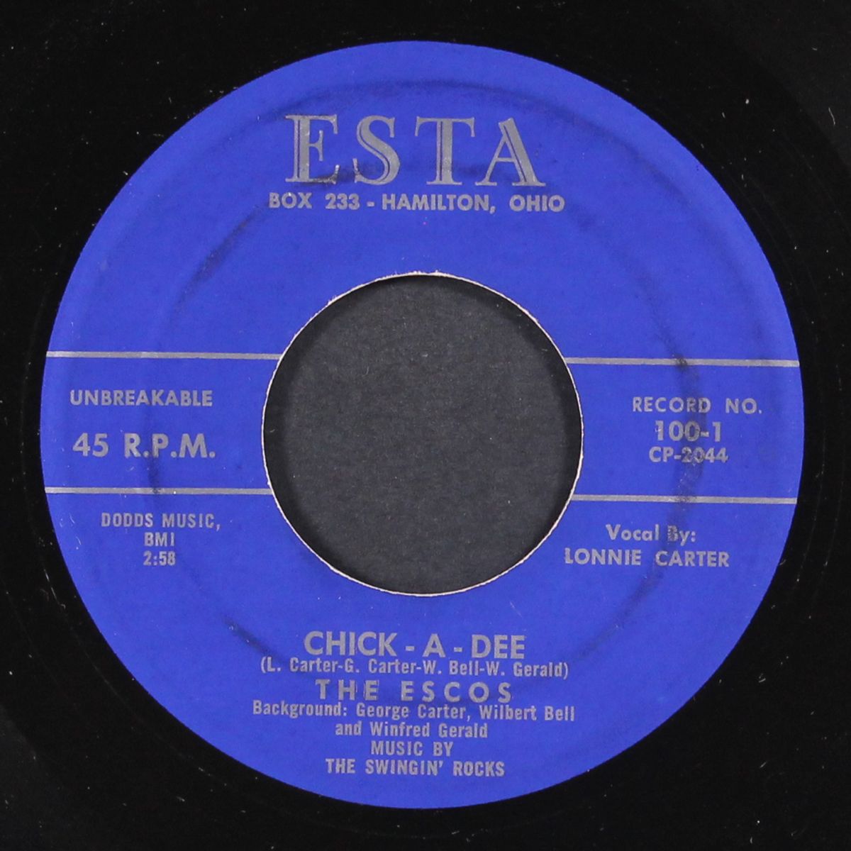 i'm lonesome for you / chick-a-dee by ESCOS