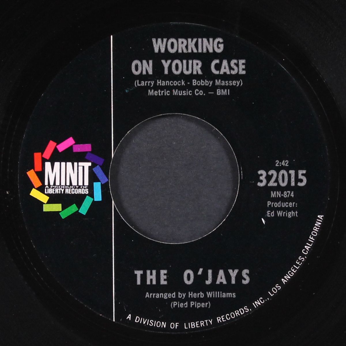 hold on / working on your case by O'JAYS
