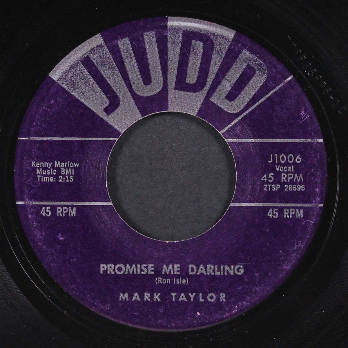 linda lou / promise me darling by MARK TAYLOR