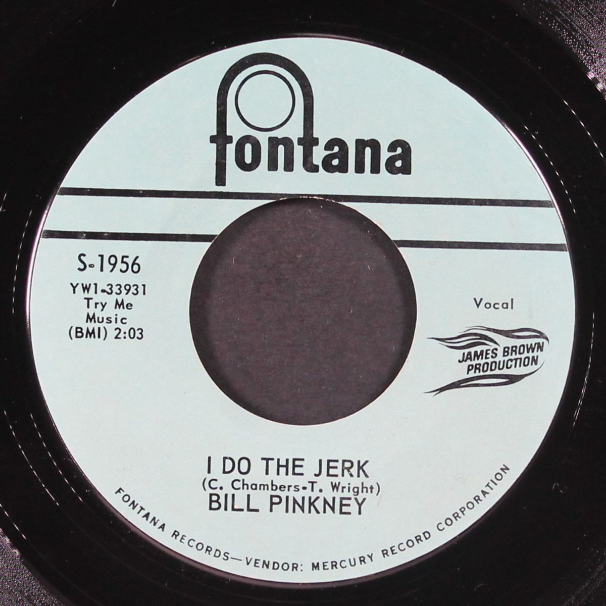 don't call me / i do the jerk by BILL PINKNEY