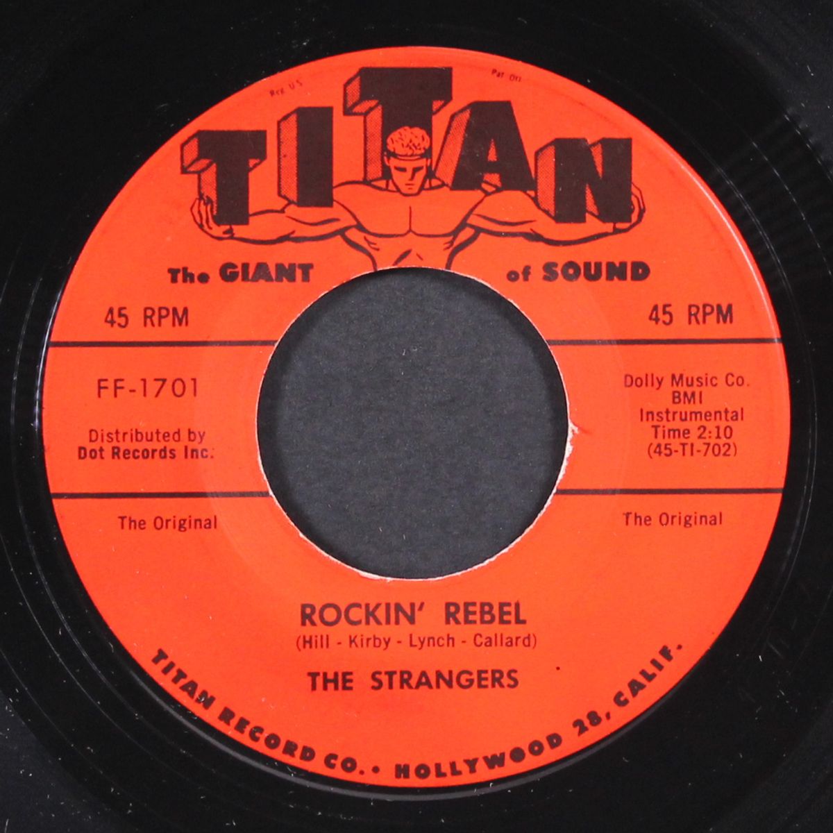 the caterpillar crawl / rockin' rebel by STRANGERS