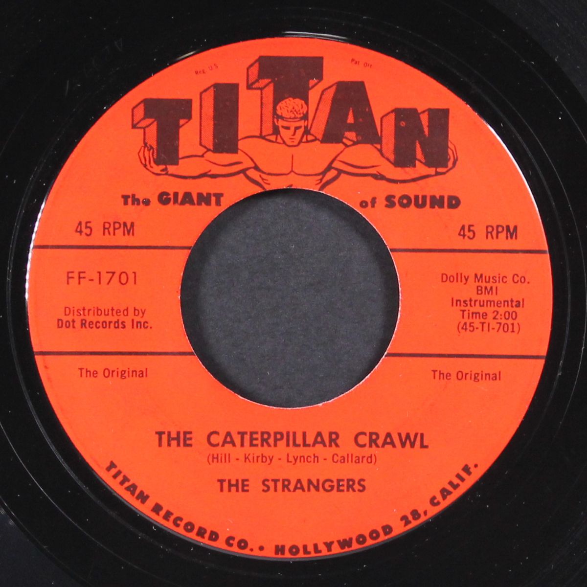the caterpillar crawl / rockin' rebel by STRANGERS
