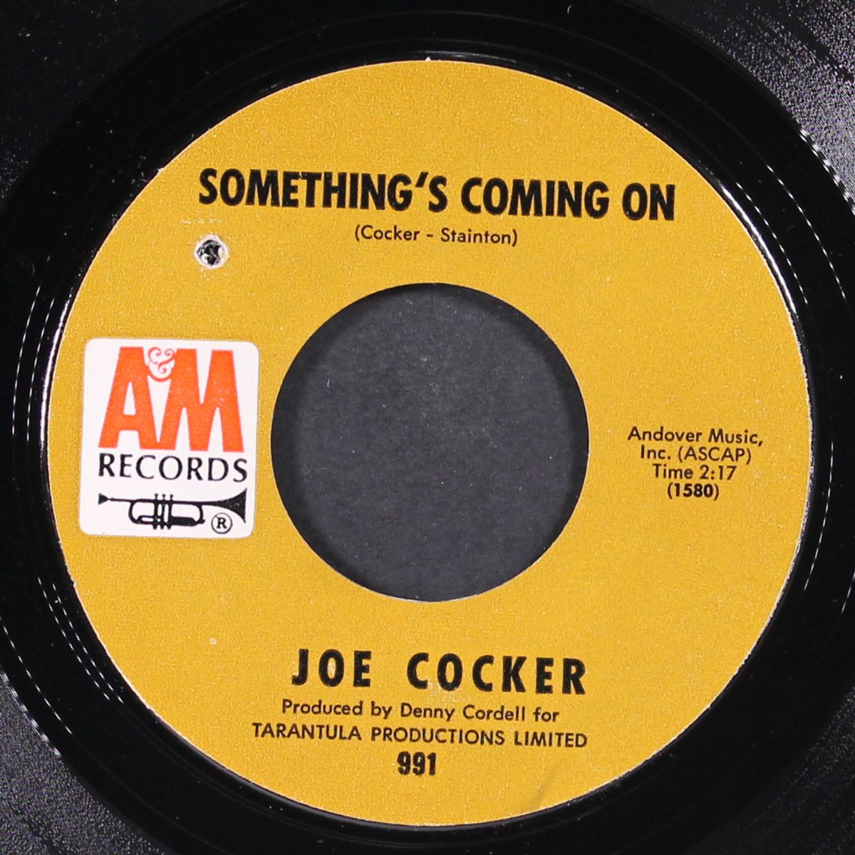 with a little help from my friends / somethings coming on by JOE COCKER