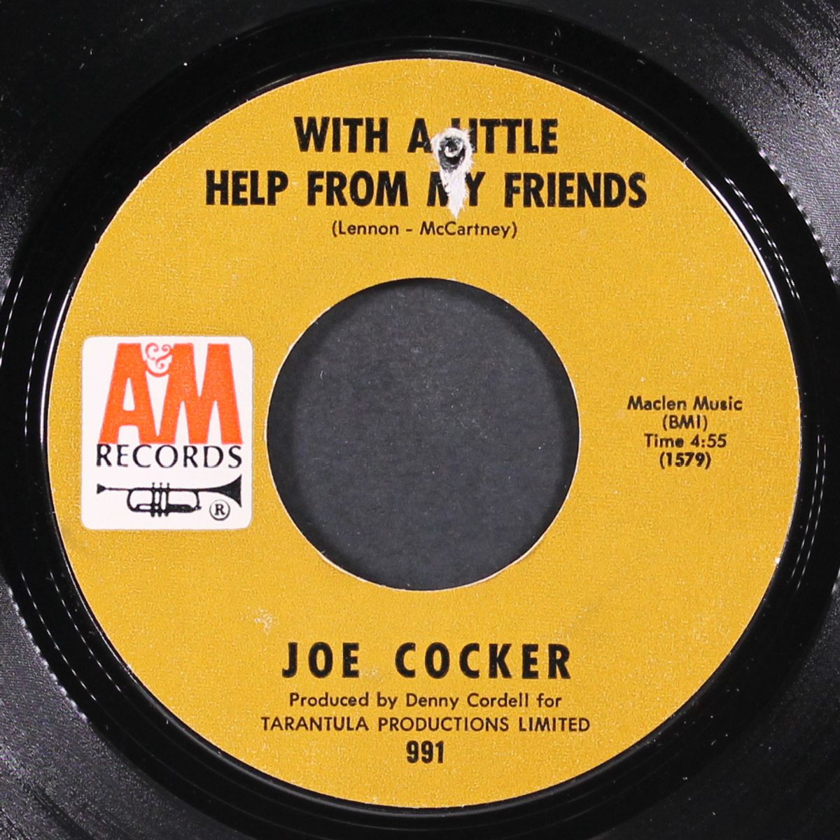 with a little help from my friends / somethings coming on by JOE COCKER