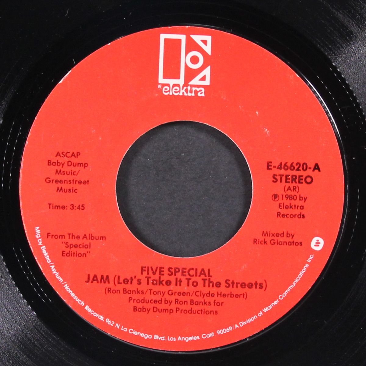 jam / had you a lover by FIVE SPECIAL