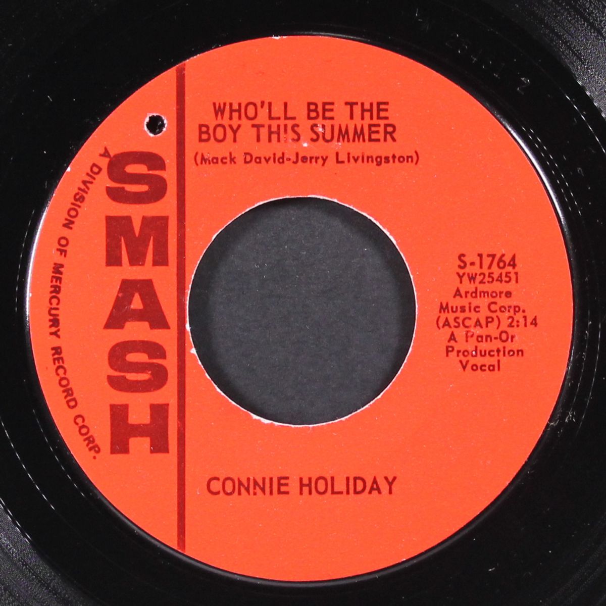 who'll be the boy this summer / i'll be at your command by CONNIE HOLIDAY