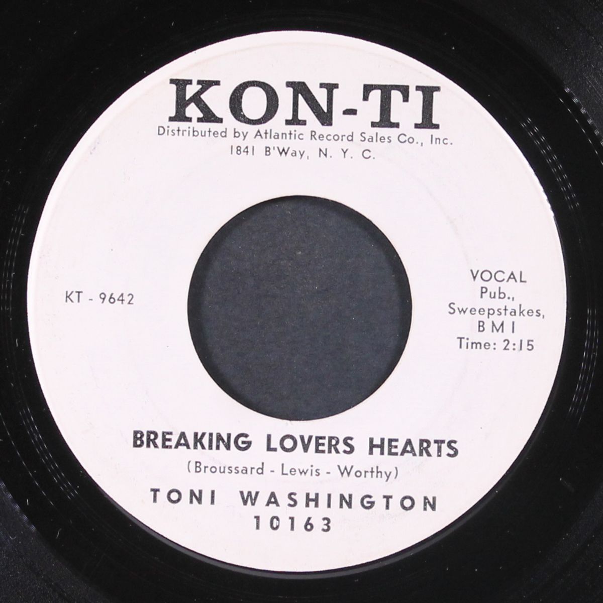 dear diary / breaking lovers hearts by TONI WASHINGTON