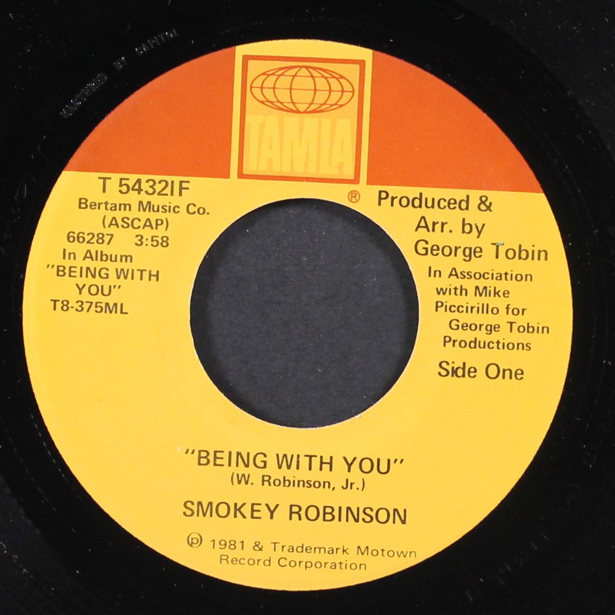 being with you / what's in your life for me by SMOKEY ROBINSON