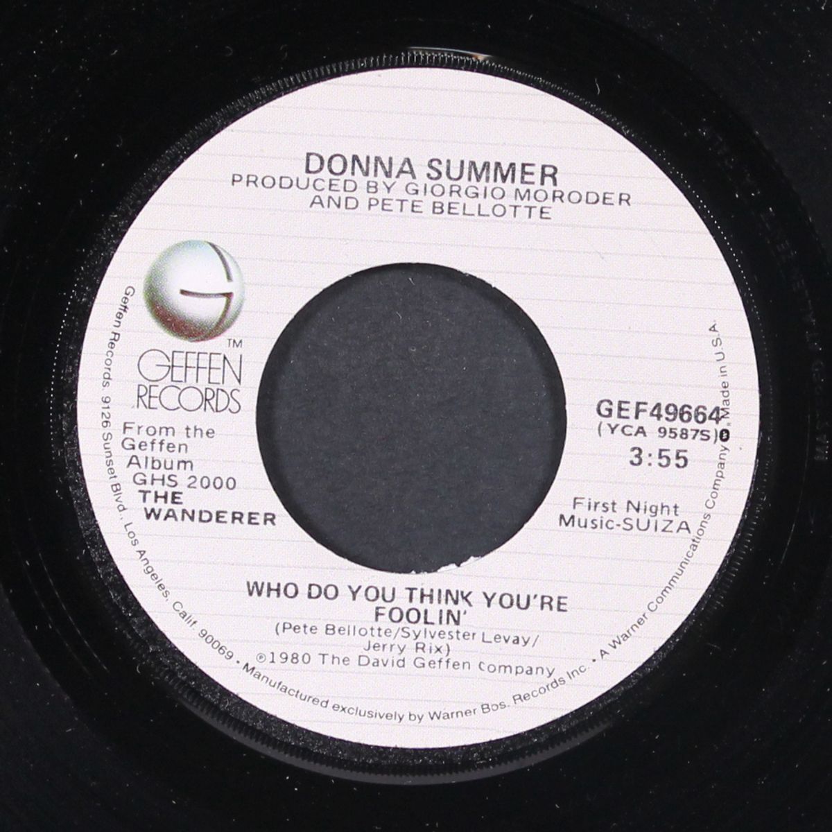 who do you think you're foolin' / running for cover by DONNA SUMMER