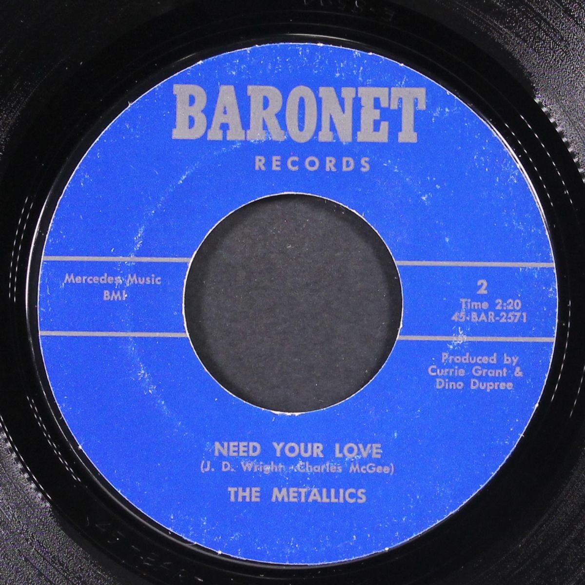 need your love / itchy twitchy too by METALLICS