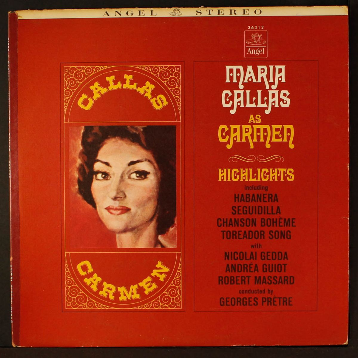 as carmen by MARIA CALLAS