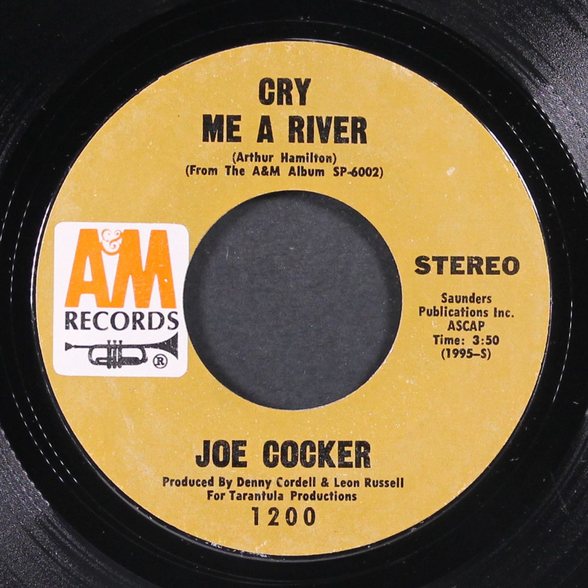 cry me a river / give peace a chance by JOE COCKER