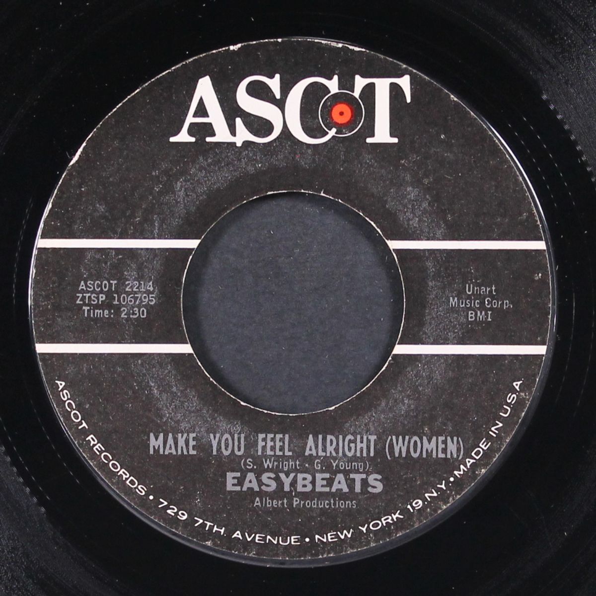 make you feel alright (women) / in my book by EASYBEATS